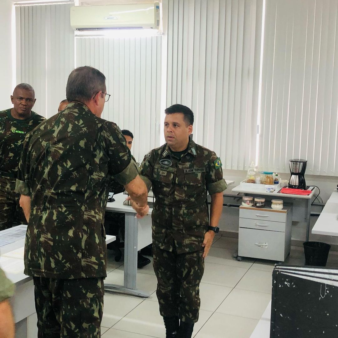 Base Administrativa do Curado Visita do Comandante da 7ªRM à Div Pg