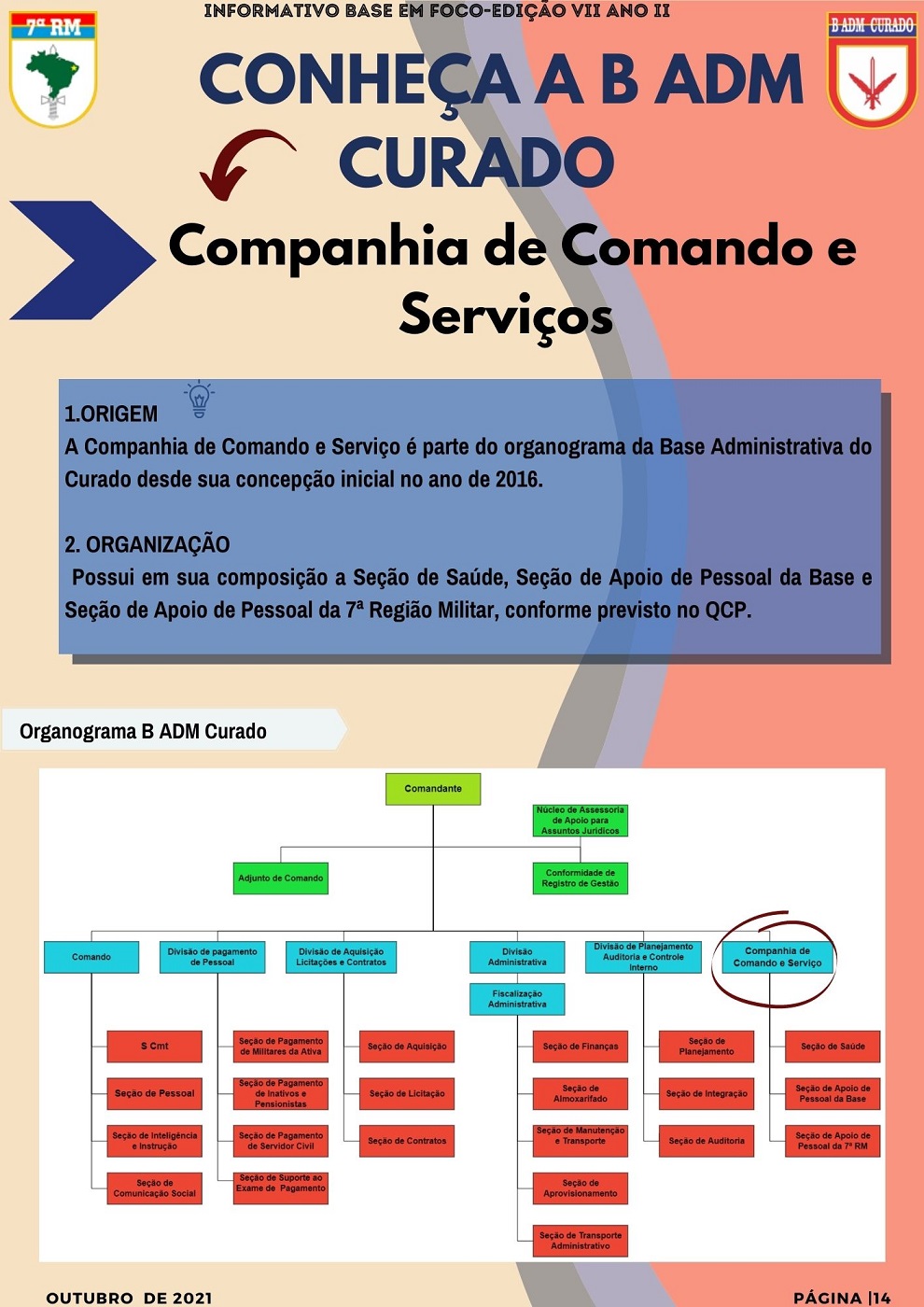 Base Administrativa Do Curado Informativo Base Em Foco Edi O Vii