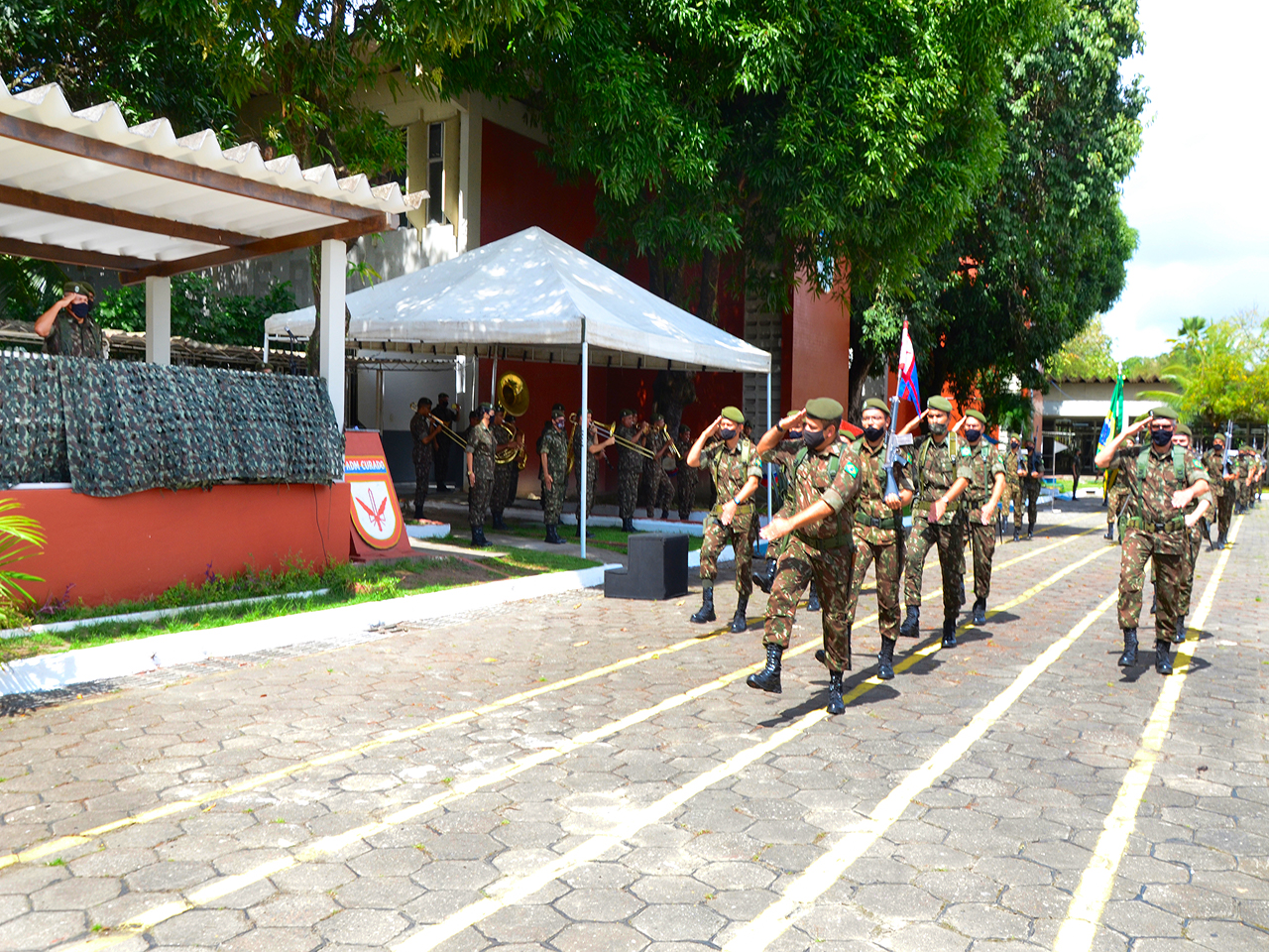 Base Administrativa Do Curado Solenidade Alusiva Ao Dia Da